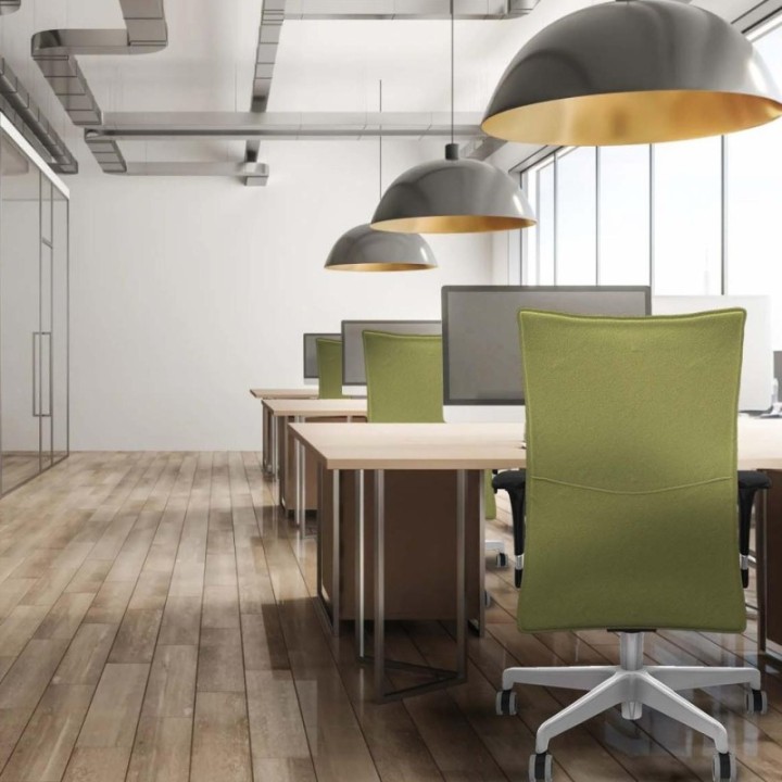 Albacete confidente XL sincro bali marrón brazos 1D cromados base blanca ruedas 65mm engomadas