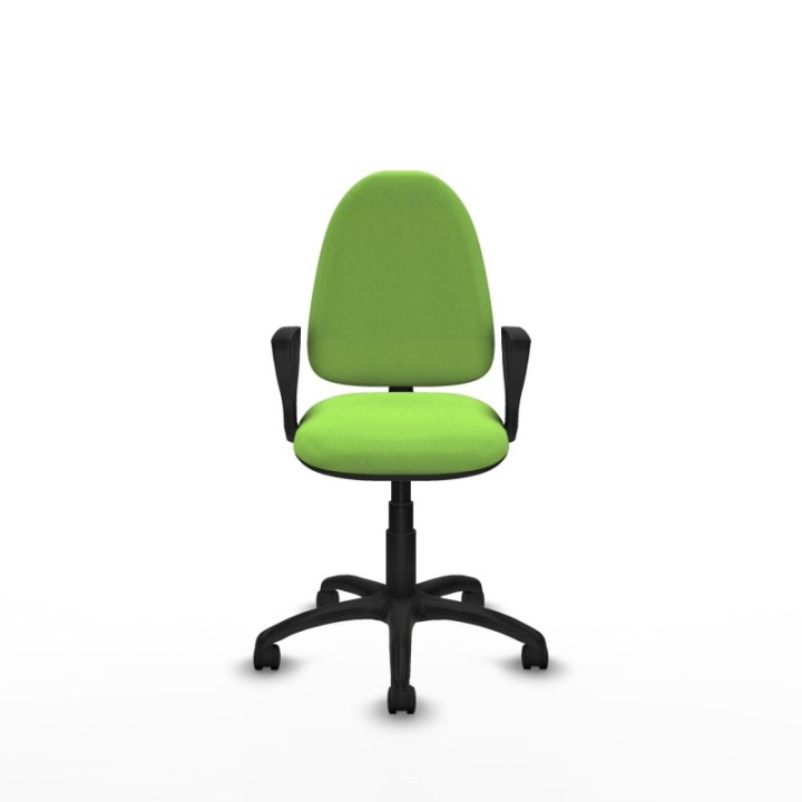 Aýna CP bali pistacho brazos fijos base poliamida ruedas nailon 50mm