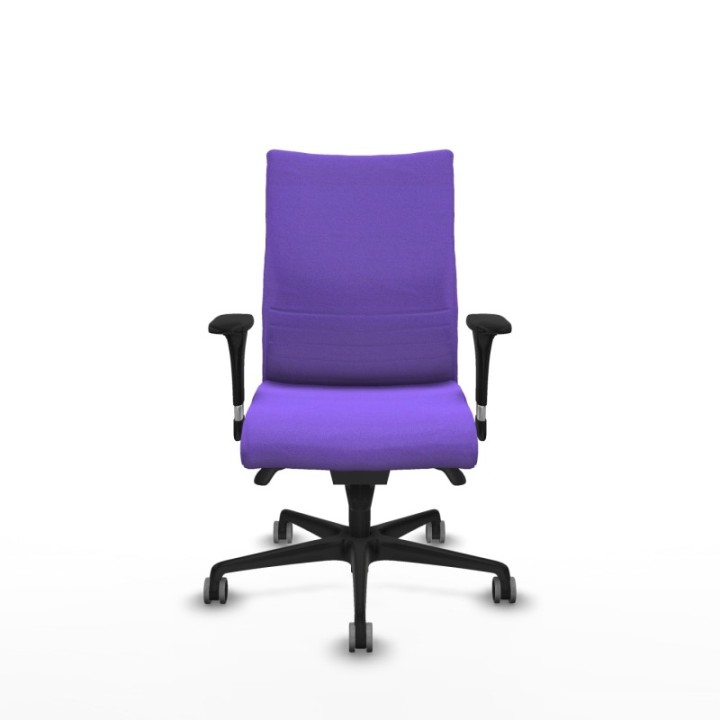 Albacete confidente XL sincro bali lila brazos 1D cromados base nailon ruedas 65mm engomadas