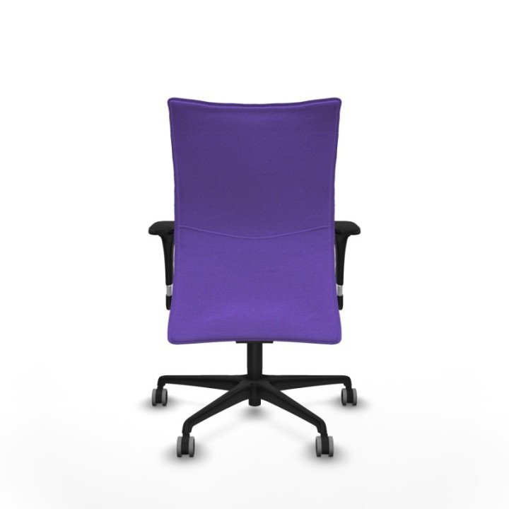 Albacete confidente XL sincro bali lila brazos 1D cromados base nailon ruedas 65mm engomadas