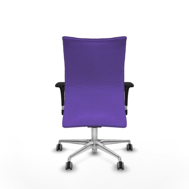 Albacete confidente XL sincro bali lila brazos 1D cromados base aluminio ruedas 65mm engomadas