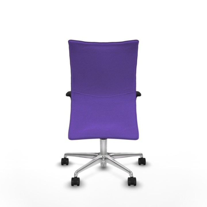 Albacete confidente XL sincro bali lila brazos 1D cromados base aluminio ruedas 65 mm nailon