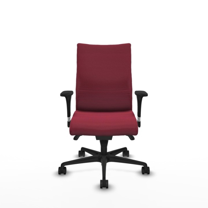 Albacete confidente XL sincro bali granate brazos 1D cromados base nailon ruedas 65 mm nailon