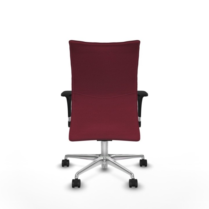 Albacete confidente XL sincro bali granate brazos 1D cromados base aluminio ruedas 65 mm nailon