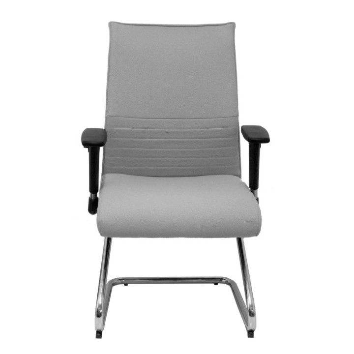 Sillón Albacete confidente patín bali gris claro