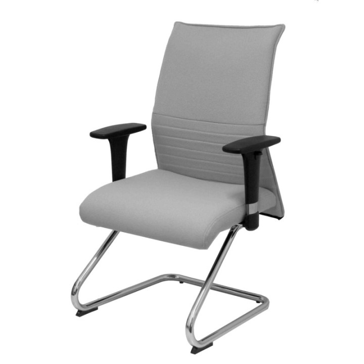 Sillón Albacete confidente patín bali gris claro