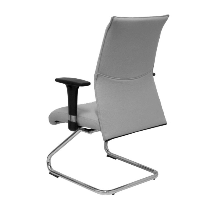 Sillón Albacete confidente patín bali gris claro