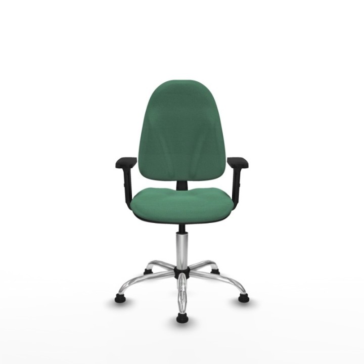 Algarra CP bali verde esmeralda brazos 2D base cromada topes