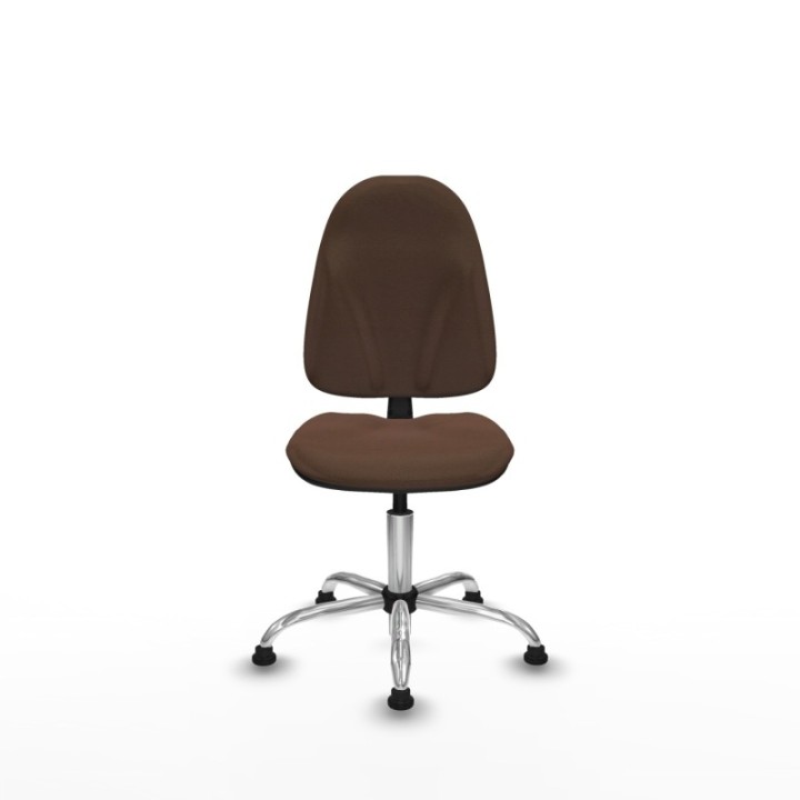 Algarra CP bali marrón oscuro  base cromada topes