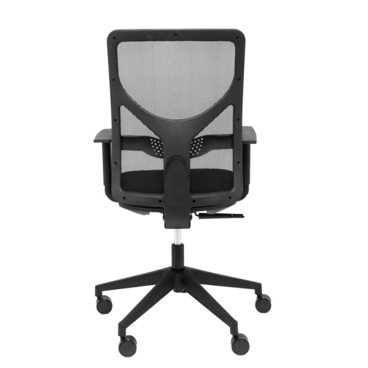Silla Motilla malla negra asiento bali negro brazo regulable