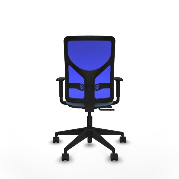 Motilla traslack malla azul bali azul cielo brazos 1D base piramidal  ruedas 65mm nailon